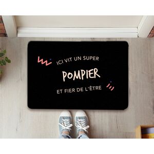 Cadeaux.com Paillasson personnalisé - Pompier