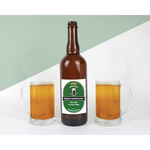 Cadeaux.com Bouteille de bière personnalisée message