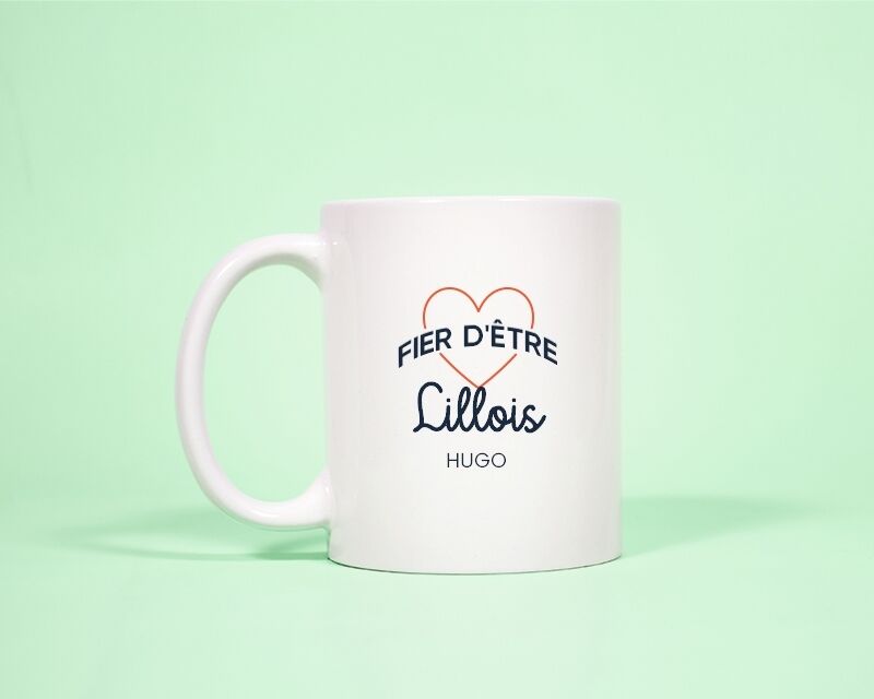 Cadeaux.com Mug personnalisé - Fier d'être Lillois