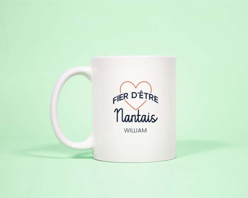 Cadeaux.com Mug personnalisé - Fier d'être Nantais