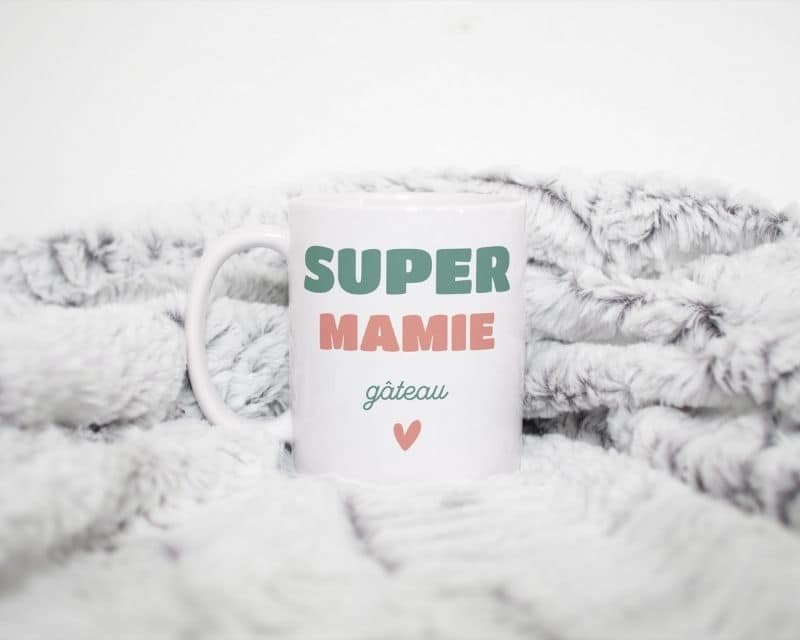 Cadeaux.com Mug personnalisé - Super Mamie