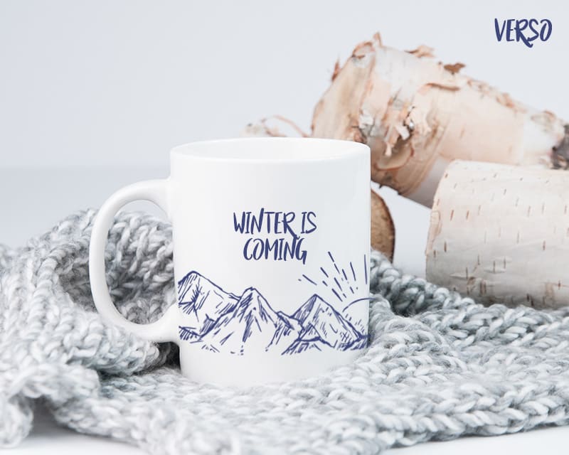 Cadeaux.com Mug personnalisé - Wild Winter - Fête des Grands-Pères