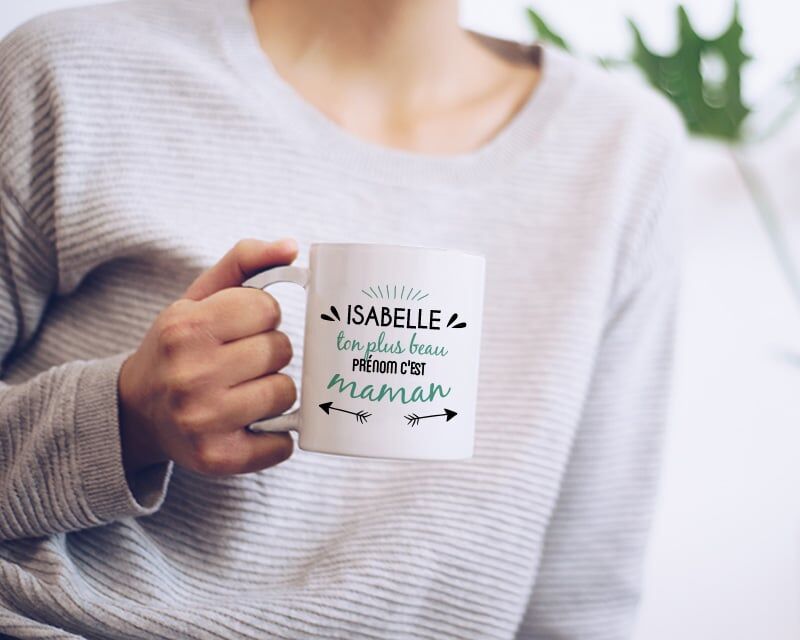 Cadeaux.com Mug personnalisé - Message positif