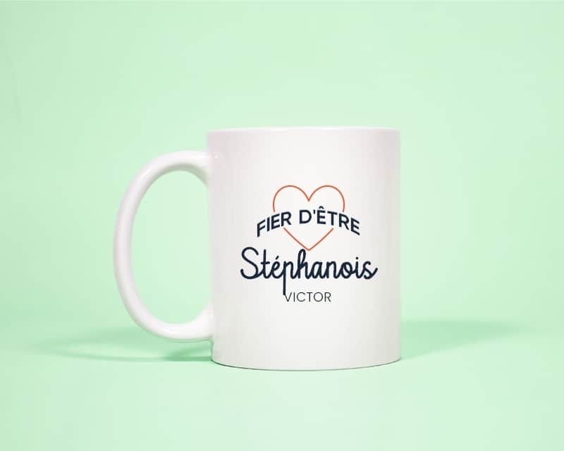 Cadeaux.com Mug personnalisé - Fier d'être Stéphanois