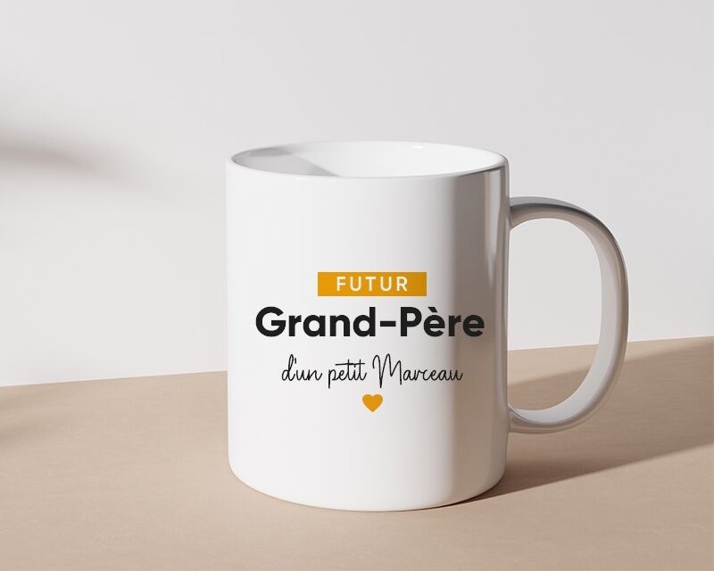 Cadeaux.com Mug personnalisé - Futur grand-père