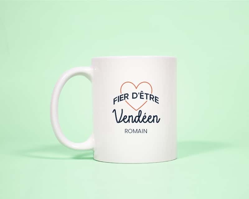 Cadeaux.com Mug personnalisé - Fier d'être Vendéen