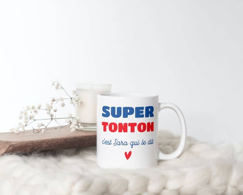 Cadeaux.com Mug personnalisé - Super Tonton