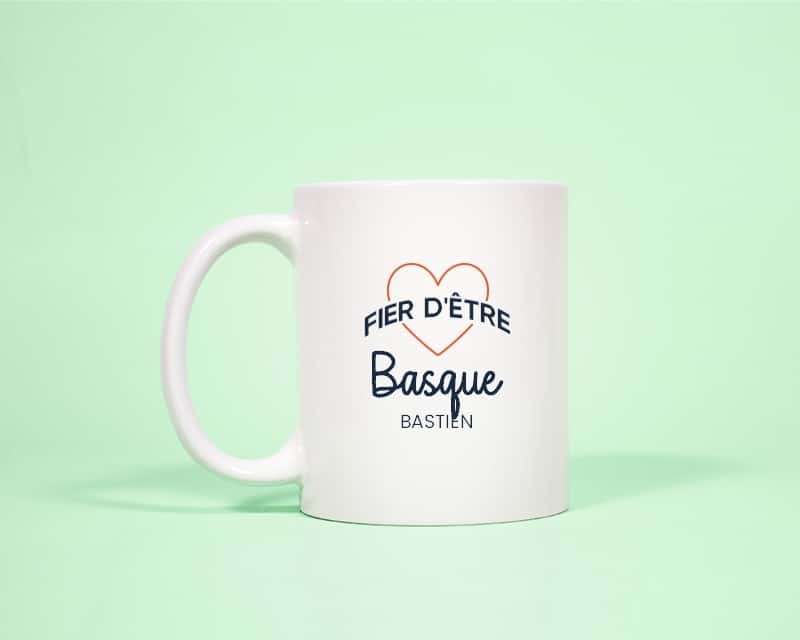 Cadeaux.com Mug personnalisé - Fier d'être Basque