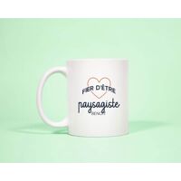 Cadeaux.com Mug personnalisé – Fier d’être paysagiste