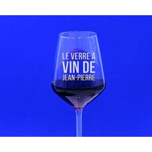 Cadeaux.com Verre à vin personnalisable - 