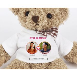 Cadeaux.com Peluche personnalisée - It's a match