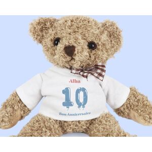 Cadeaux.com Ourson en peluche personnalisable anniversaire - Ballons