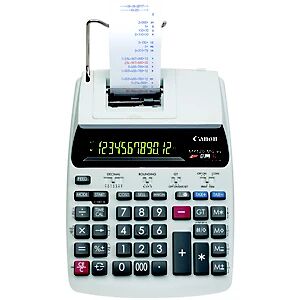 Canon Calculatrice comptable MP120-MG-es II - 12 chiffres - 2,01 lignes / sec - Publicité