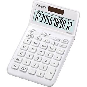 Casio Calculatrice de bureau JW-200SC - 12 chiffres - Blanc - Publicité