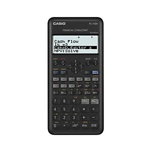 Casio FC-100V calculatrice financière programmable 10 chiffres + 2 paramétrables - Publicité
