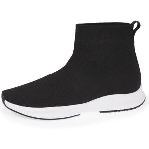 Isotoner Baskets Confort Femme Slip-on Hautes Noir noir 39 Femme - Publicité