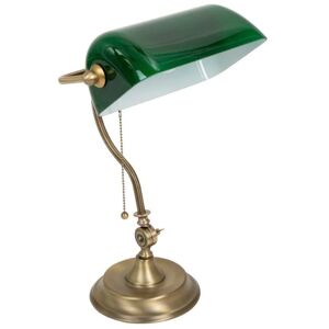 Silumen Lampe à Poser Verte avec Interrupteur pour Ampoule E27