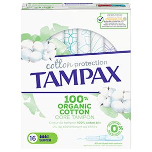 Tampax - Cotton Protection Super, 16 Soin intime 16 ml