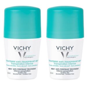 Vichy - Lot*2anti transpirant bille Déodorant 100 ml - Publicité