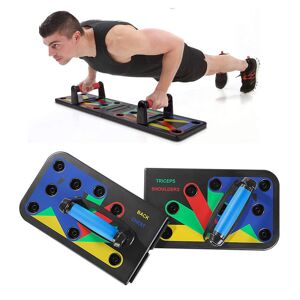 Banggood Planche de pompes amovible 11 en 1 avec sac de rangement - équipement d'entraînement des muscles abdominaux pour les abd - Publicité