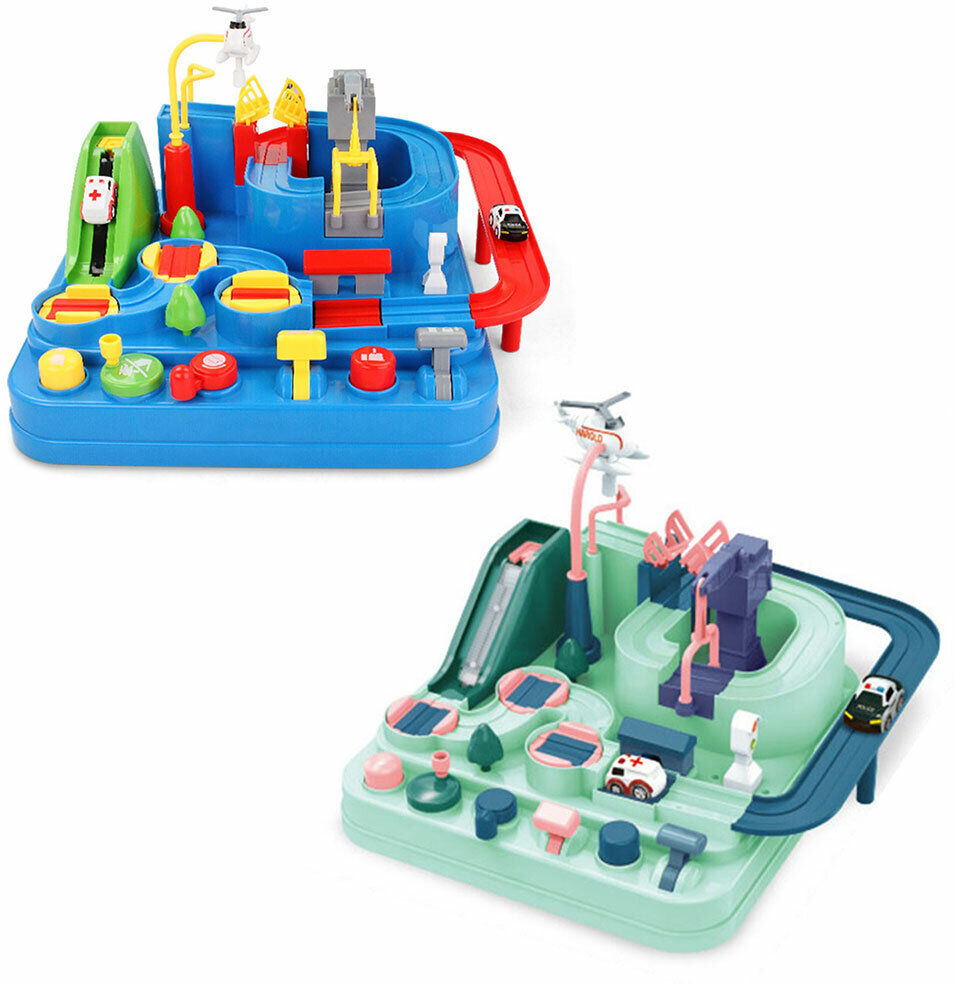 Banggood Jouets de train de rail Montessori pour enfants de 2 à 4 ans Jeu d'aventure pour garçon Cadeau d'anniversaire pour enfan