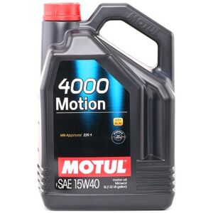 Huile Moteur Motul 4000 Motion 15w40 5l