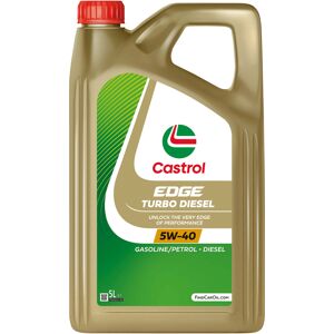 Castrol oil Huile Moteur Castrol Edge Turbo Diesel 5w40 C3 5l