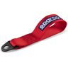 Ceinture Oeil De Remorquage Sparco Racing - Rouge - Max 3000kg