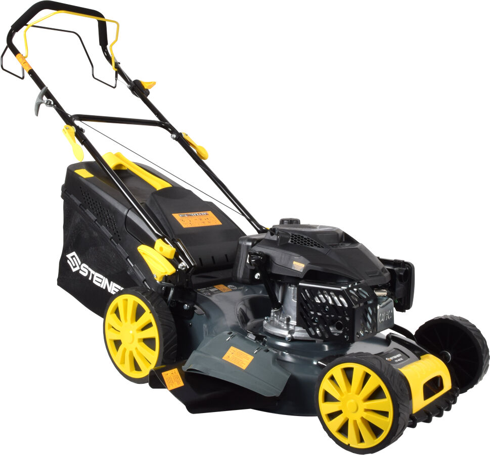 Steiner Tondeuse Thermique Tractée 4 en 1 51cm Moteur YAMAHA 4,5CV 174 cm³ STEINER Steiner Tondeuse Thermique Tractée 4 en 1 51cm Moteur YAMAHA 4,5CV 174 cm³ STEINER