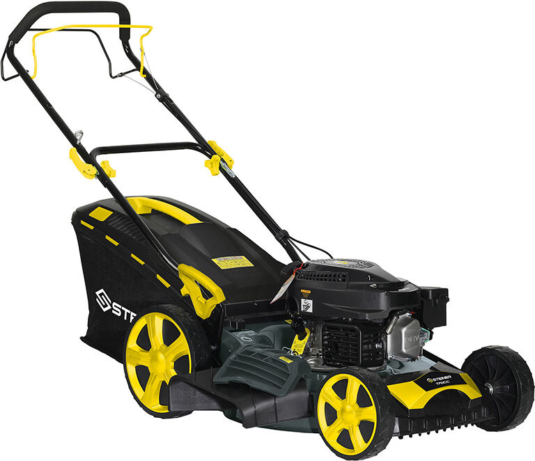 Steiner Tondeuse Thermique Tractée 4 en 1 51 cm Mulching 5CV 170cm³ STEINER Steiner Tondeuse Thermique Tractée 4 en 1 51 cm Mulching 5CV 170cm³ STEINER