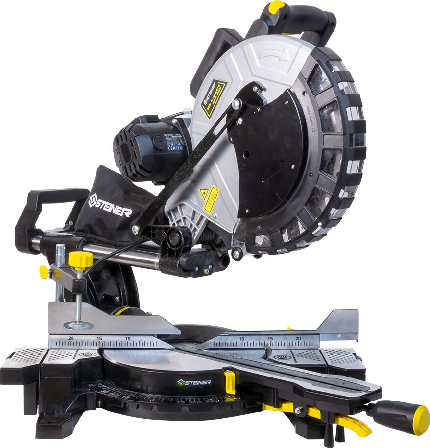 Steiner Scie à onglet radiale 2000W 305 mm laser double inclinaison STEINER Steiner Scie à onglet radiale 2000W 305 mm laser double inclinaison STEINER