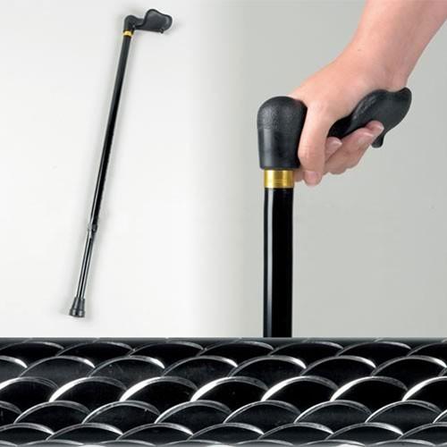 Homecraft Canne de marche - noir imprimé Comfy Grip Homecraft Canne de marche - noir imprimé Comfy Grip