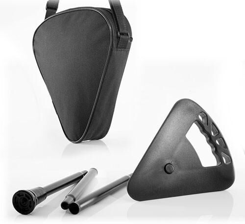 Careserve Canne-siège Flip pliable - Noir - 82,6 cm Careserve Canne-siège Flip pliable - Noir - 82,6 cm