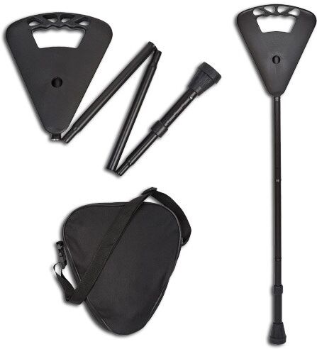 Careserve Canne-siège Flip réglable et pliable - L Careserve Canne-siège Flip réglable et pliable - L