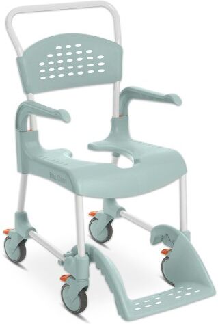 Careserve Chaise de douche et de toilettes Etac Clean - Vert - Hauteur fixe 60 cm Careserve Chaise de douche et de toilettes Etac Clean - Vert - Hauteur fixe 60 cm