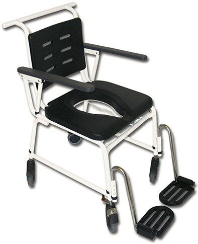 NRS Chaise percée/chaise de douche à pousser – Extra large NRS Chaise percée/chaise de douche à pousser – Extra large