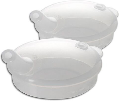 Careserve Couvercle plastique avec bec verseur- boissons - Lot de 2 Careserve Couvercle plastique avec bec verseur- boissons - Lot de 2