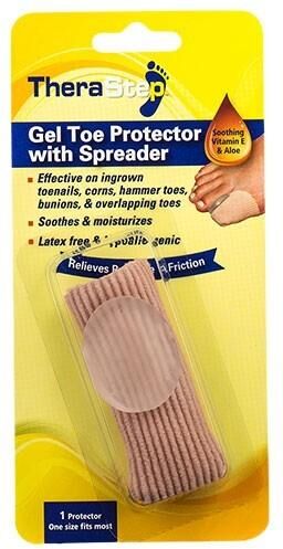 Careserve Protection pour orteils en gel silipos avec écarteur – TheraStep Careserve Protection pour orteils en gel silipos avec écarteur – TheraStep