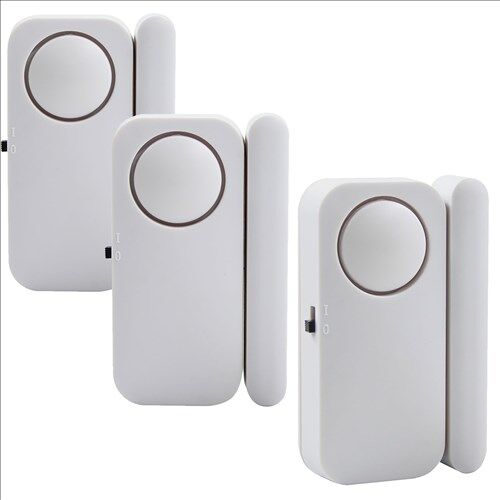 NRS Détecteur magnétique d’ouverture de fenêtre et de porte – Pack de 3 NRS Détecteur magnétique d’ouverture de fenêtre et de porte – Pack de 3