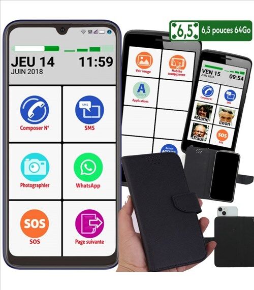 Careserve Smartphone Mobiho Essentiel - Smart initial 5 pouces Careserve Smartphone Mobiho Essentiel - Smart initial 5 pouces
