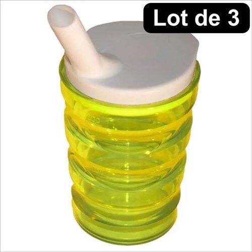 Performance Health Gobelet anti-déversement - Jaune - Lot de 3 Performance Health Gobelet anti-déversement - Jaune - Lot de 3