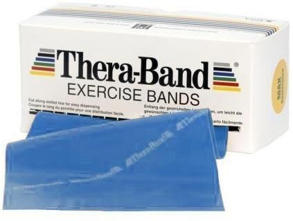 Performance Health Bandes d’exercices sans latex Thera-Band® - Bleu - 46 m Performance Health Bandes d’exercices sans latex Thera-Band® - Bleu - 46 m