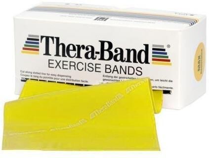 Performance Health Bandes d’exercices sans latex Thera-Band® - Jaune - 46 m Performance Health Bandes d’exercices sans latex Thera-Band® - Jaune - 46 m