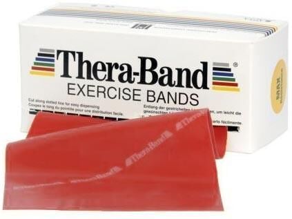 Performance Health Bandes d’exercices Thera-Band® - Rouge - 5,5 m