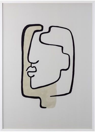 Bloomingville Cadre Ester blanc en pin Bloomingville Cadre Ester blanc en pin