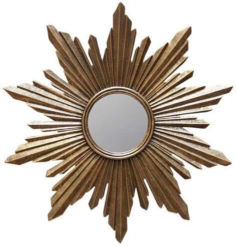 Chehoma Miroir soleil Segrois en résine dorée Chehoma Miroir soleil Segrois en résine dorée