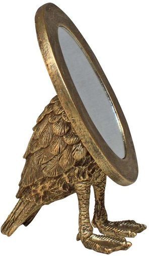 Chehoma Miroir Sorbiers ovale avec pieds palmés Chehoma Miroir Sorbiers ovale avec pieds palmés