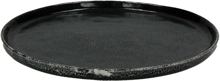 Pomax Assiette à dessert noire Porcelino Experience Pomax Assiette à dessert noire Porcelino Experience