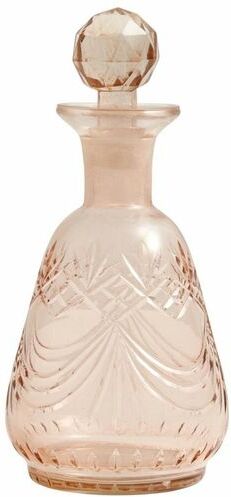 Nordal Carafe ronde en verre sculptée à la main Nordal Carafe ronde en verre sculptée à la main