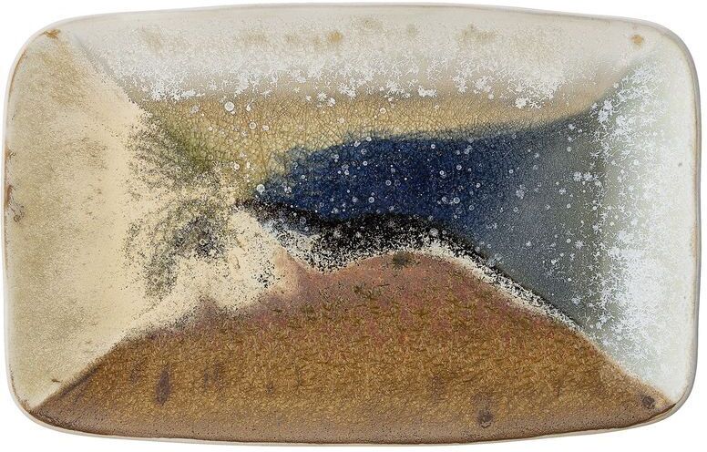 Bloomingville Plat rectangulaire Arrigny en grès Bloomingville Plat rectangulaire Arrigny en grès